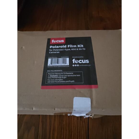Focus Camera Polaroid Film Kit for Polaroid i-Type, 600 and SX-70 Cameras - Picture 1 of 8